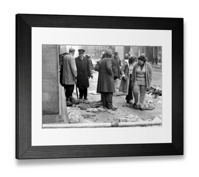 Framed Print : Queue for Rolling Stones Concert at the Free Trade Hall in Manchester Framed Print : Queue for Rolling Stones Concert at the Free Trade Hall in Manchester