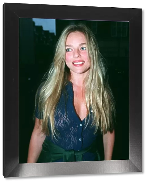 Suzanne Mizzi at the annual Sticky Fingers party July 1997