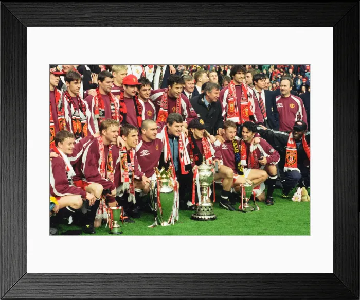 Framed Print : English Premier League match at Old Trafford. Manchester United 2 v West Ham United Framed Print : English Premier League match at Old Trafford. Manchester United 2 v West Ham United