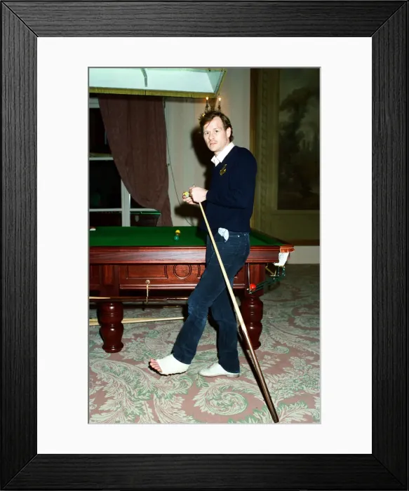 Framed Print : Snooker player Alex Hurricane Higgins. Snooker player Alex Hurricane Framed Print : Snooker player Alex Hurricane Higgins. Snooker player Alex Hurricane