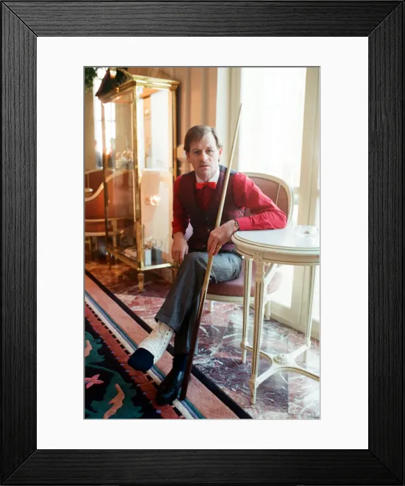 Framed Print : Snooker player Alex Hurricane Higgins. Snooker player Alex Hurricane Framed Print : Snooker player Alex Hurricane Higgins. Snooker player Alex Hurricane
