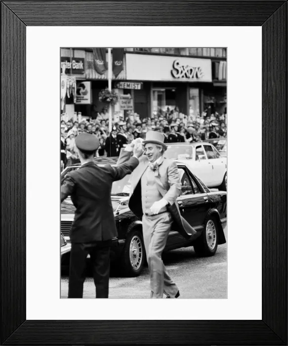 Framed Print : Prince Charles and Diana Spencer wedding, 29th July 1981
