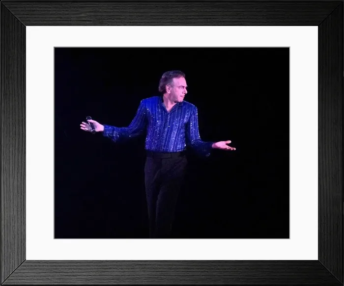 Framed Print : Neil Diamond in concert at the NEC, 4th March, 1999 Framed Print : Neil Diamond in concert at the NEC, 4th March, 1999