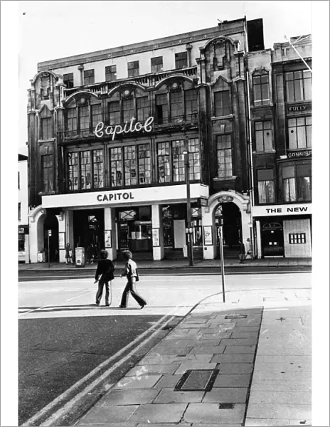 The Capitol cinema, Queen Street, Cardiff which featured concerts by some of the greats