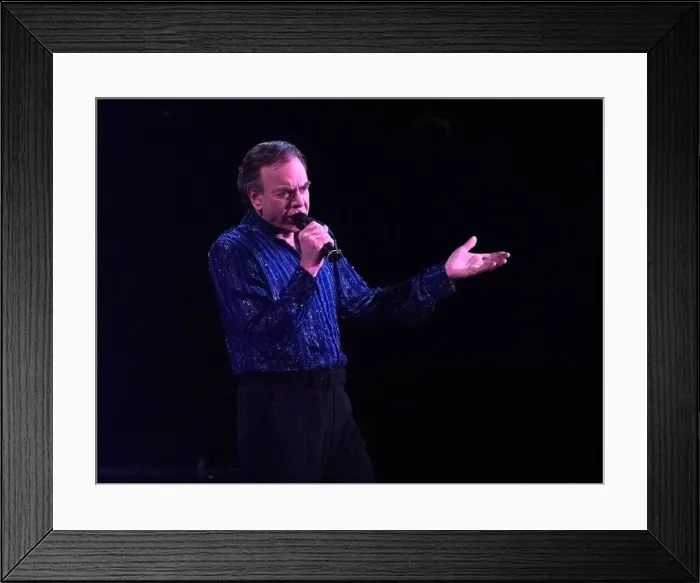 Framed Print : Neil Diamond in concert at the NEC, 4th March, 1999 Framed Print : Neil Diamond in concert at the NEC, 4th March, 1999