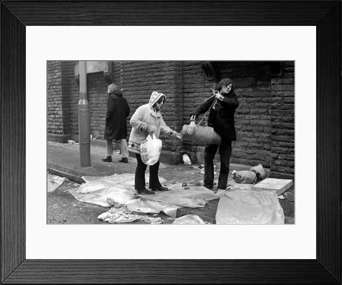 Framed Print : Queen for Rolling Stones Concert at the Free Trade Hall in Manchester Framed Print : Queen for Rolling Stones Concert at the Free Trade Hall in Manchester