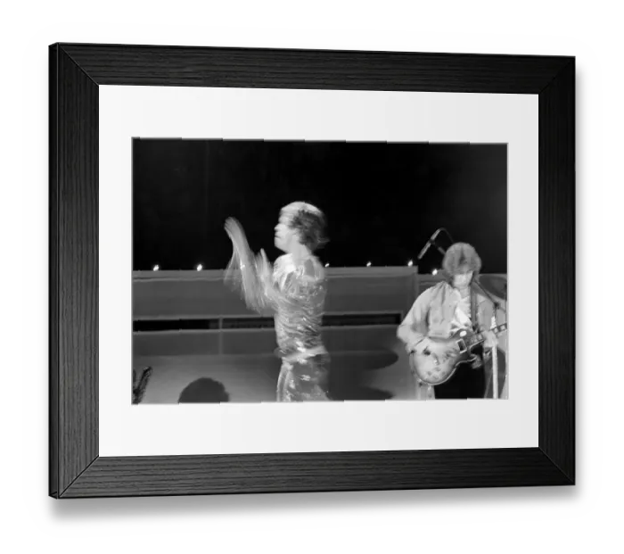 Framed Print : Rolling Stones concert for Nicaragua. Held at The Forum, Inglewood, Los Angeles Framed Print : Rolling Stones concert for Nicaragua. Held at The Forum, Inglewood, Los Angeles
