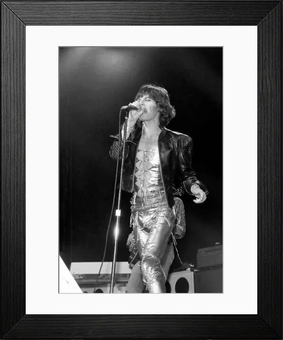 Framed Print : The Rolling Stones. September 1973 73-7359-021 Framed Print : The Rolling Stones. September 1973 73-7359-021