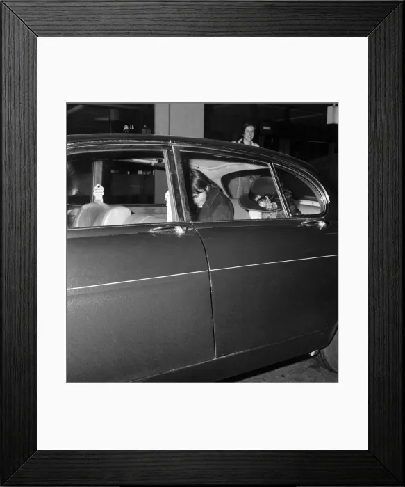 Framed Print : Rolling Stones and Patti Boyd (Ronnie Wood guitarist). November 1973 73-9286-008 Framed Print : Rolling Stones and Patti Boyd (Ronnie Wood guitarist). November 1973 73-9286-008