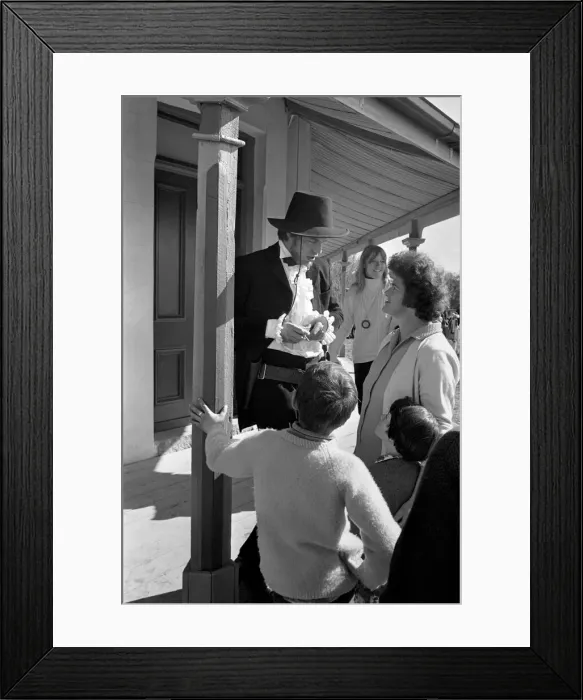 Framed Print : Rolling Stones: Filming Ned Kelly in Australia. Mick Jagger Framed Print : Rolling Stones: Filming Ned Kelly in Australia. Mick Jagger