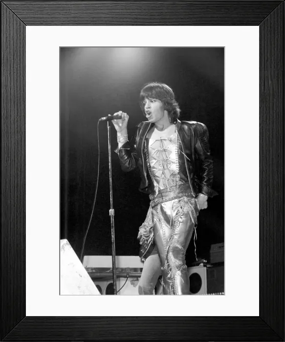 Framed Print : The Rolling Stones. September 1973 73-7359-022 Framed Print : The Rolling Stones. September 1973 73-7359-022