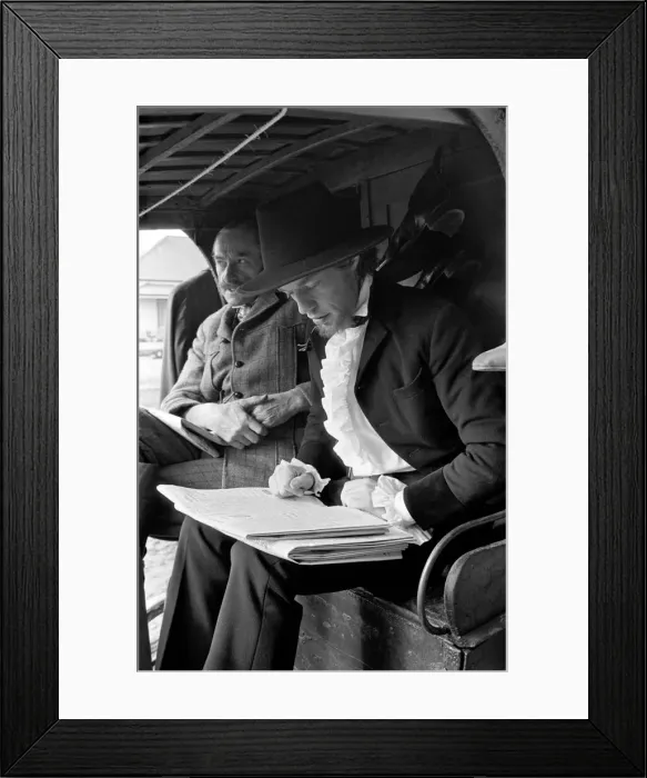 Framed Print : Rolling Stones: Filming Ned Kelly in Australia. Mick Jagger Framed Print : Rolling Stones: Filming Ned Kelly in Australia. Mick Jagger