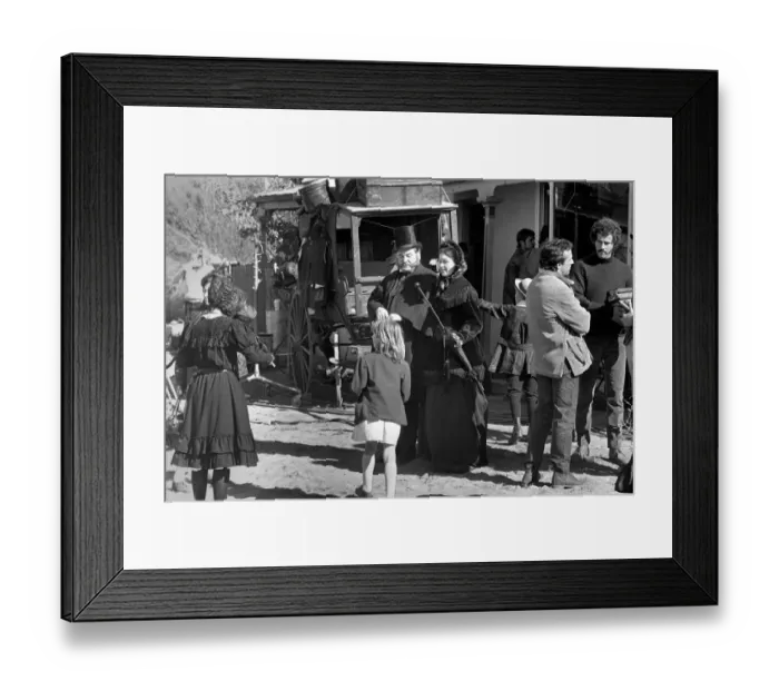 Framed Print : Rolling Stones: Filming Ned Kelly in Australia. Mick Jagger Framed Print : Rolling Stones: Filming Ned Kelly in Australia. Mick Jagger