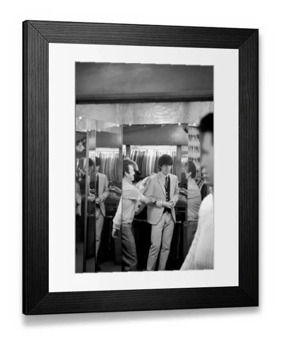 Framed Print : Keith Richards on the morning of 4 June 1964 when The Rolling Stones were taken shopping Framed Print : Keith Richards on the morning of 4 June 1964 when The Rolling Stones were taken shopping