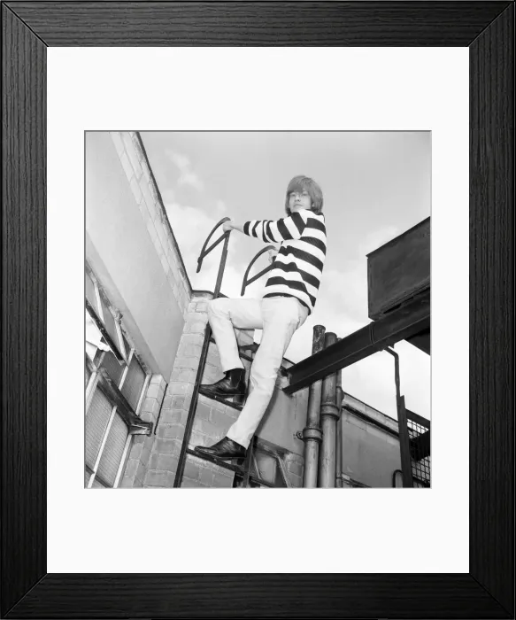 Framed Print : The Rolling Stones: Brian Jones. July 1964 Framed Print : The Rolling Stones: Brian Jones. July 1964