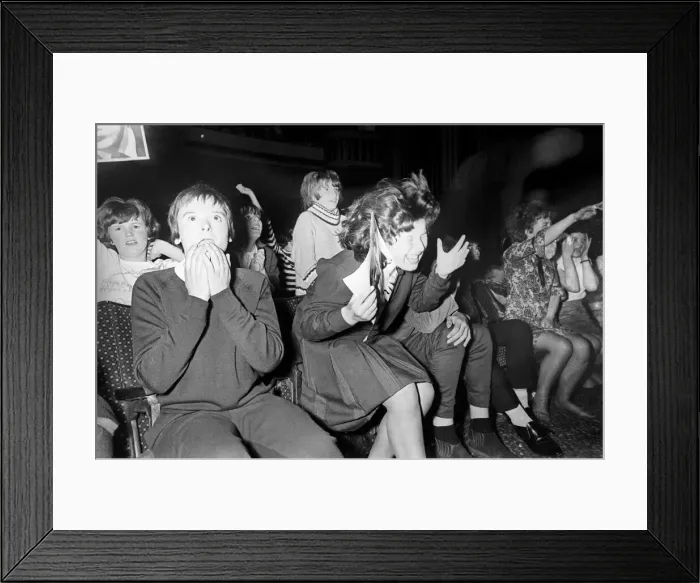 Framed Print : The Rolling Stones at Stockton. September 1964 S08359 Framed Print : The Rolling Stones at Stockton. September 1964 S08359