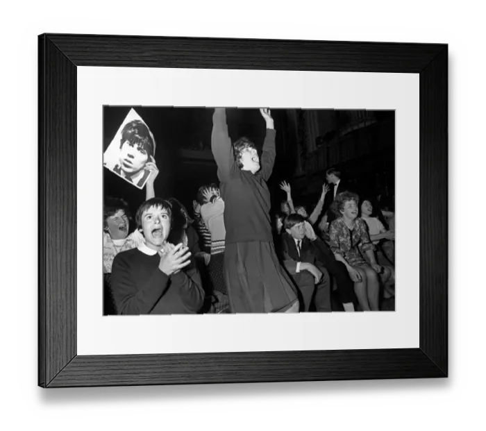 Framed Print : The Rolling Stones at Stockton. September 1964 S08359-022 Framed Print : The Rolling Stones at Stockton. September 1964 S08359-022