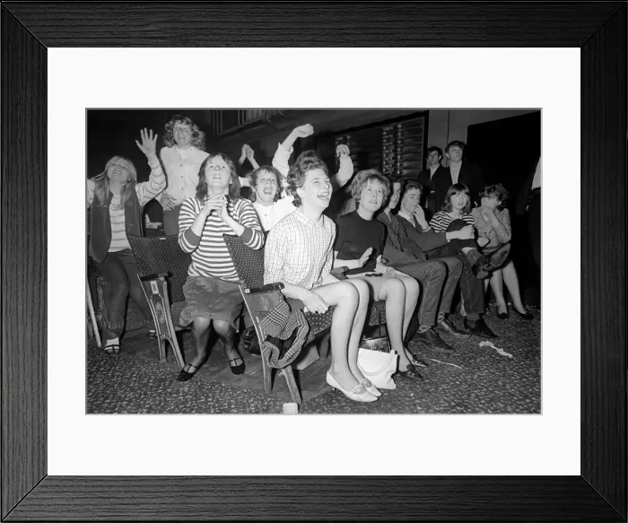 Framed Print : The Rolling Stones at Stockton. September 1964 S08359-003 Framed Print : The Rolling Stones at Stockton. September 1964 S08359-003