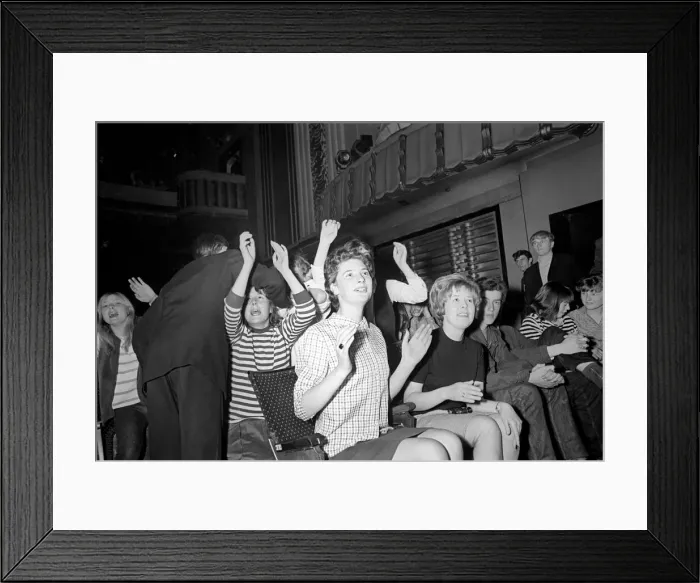 Framed Print : The Rolling Stones at Stockton. September 1964 S08359-018 Framed Print : The Rolling Stones at Stockton. September 1964 S08359-018