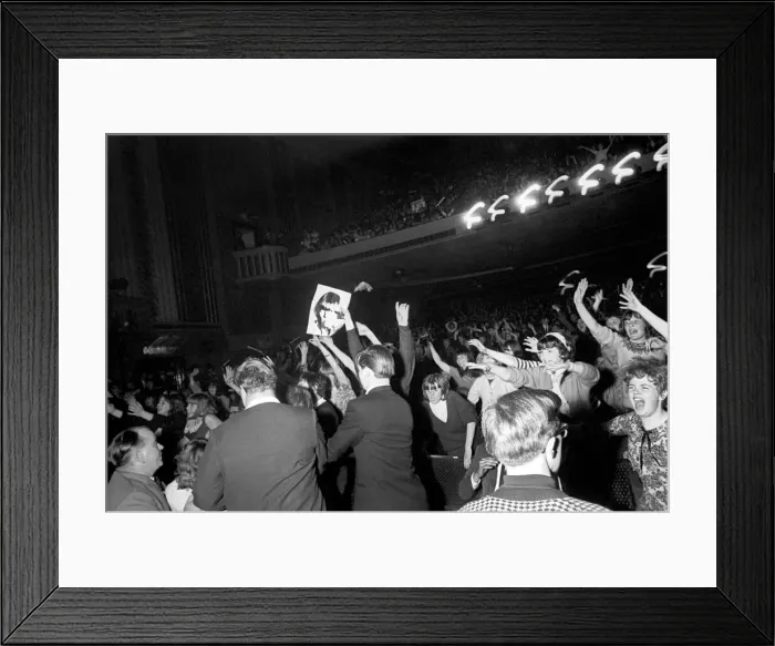 Framed Print : The Rolling Stones at Stockton. September 1964 S08359-007 Framed Print : The Rolling Stones at Stockton. September 1964 S08359-007