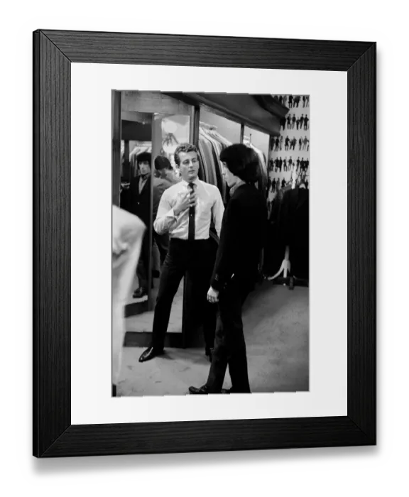 Framed Print : Bill Wyman on the morning of 4 June 1964 when The Rolling Stones were taken shopping by Framed Print : Bill Wyman on the morning of 4 June 1964 when The Rolling Stones were taken shopping by