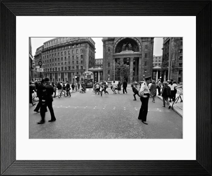 Framed Print : The Rolling Stones were involved in yet another riot last night (Friday Framed Print : The Rolling Stones were involved in yet another riot last night (Friday