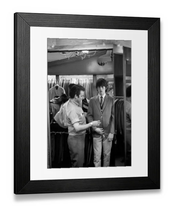 Framed Print : Keith Richards on the morning of 4 June 1964 when The Rolling Stones were taken shopping Framed Print : Keith Richards on the morning of 4 June 1964 when The Rolling Stones were taken shopping