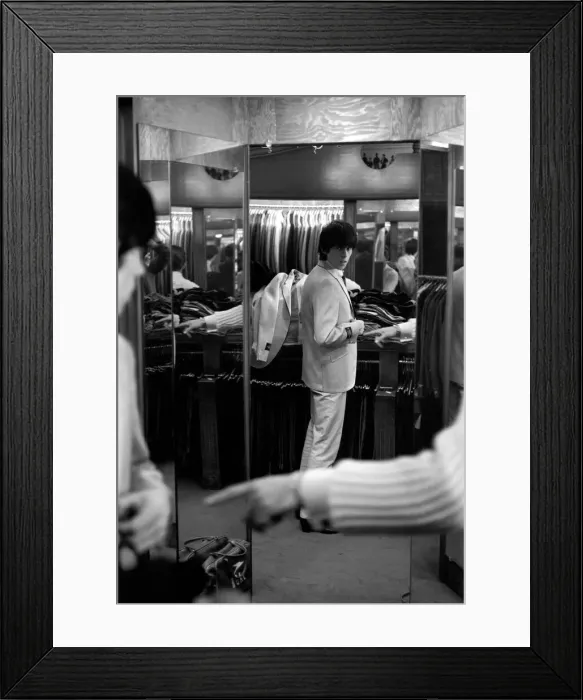Framed Print : Keith Richards on the morning of 4 June 1964 when The Rolling Stones were taken shopping Framed Print : Keith Richards on the morning of 4 June 1964 when The Rolling Stones were taken shopping