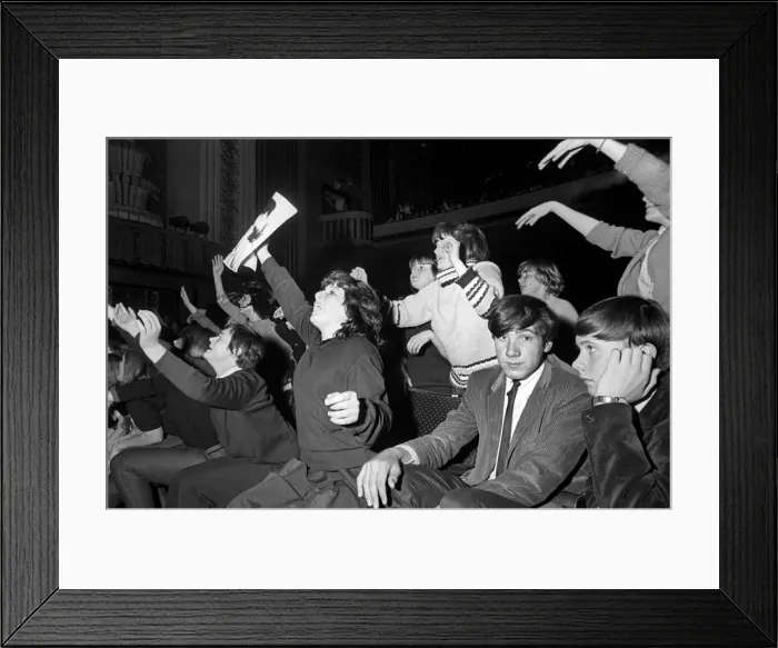 Framed Print : The Rolling Stones at Stockton. September 1964 S08359-017 Framed Print : The Rolling Stones at Stockton. September 1964 S08359-017