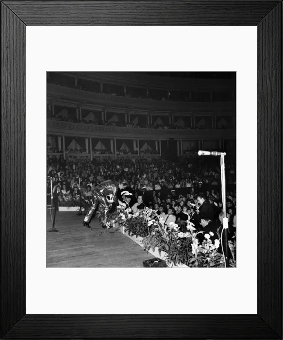 Framed Print : Shane Fenton at The Great Pop Prom at the Royal Albert Hall