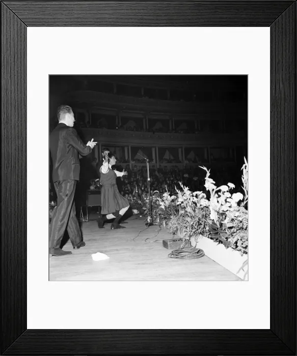 Framed Print : The Great Pop Prom at the Royal Albert Hall, in the afternoon of 15 September 1963 was in Framed Print : The Great Pop Prom at the Royal Albert Hall, in the afternoon of 15 September 1963 was in