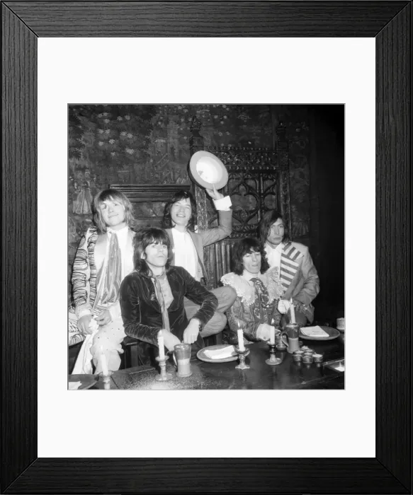Framed Print : The Rolling Stones launch their Beggars Banquet album at the Elizabethan Room, Gore Hotel Framed Print : The Rolling Stones launch their Beggars Banquet album at the Elizabethan Room, Gore Hotel