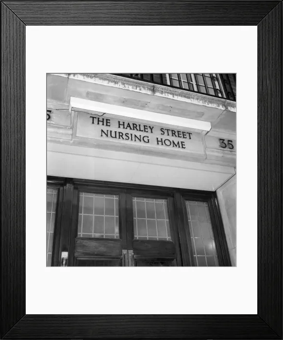 Framed Print : The Harley Street Nursing Home on 15 December 1967 where Rolling Stone Brian Jones Framed Print : The Harley Street Nursing Home on 15 December 1967 where Rolling Stone Brian Jones