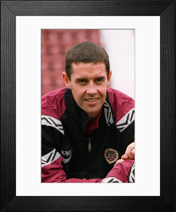 Framed Print : Heart of Midlothian new team signing David Weir from Falkirk, pictured at Tynecastle Framed Print : Heart of Midlothian new team signing David Weir from Falkirk, pictured at Tynecastle