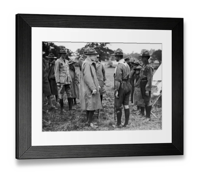 Framed Print : Lord Robert Baden-Powell, founder of the Scout Movement Framed Print : Lord Robert Baden-Powell, founder of the Scout Movement