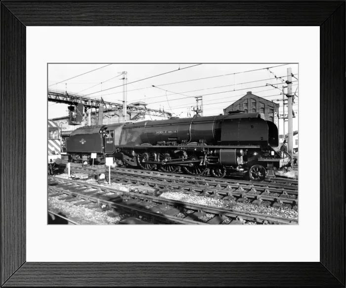 Framed Print : The former Midland Duchess of Hamilton on 1st October 1981 Framed Print : The former Midland Duchess of Hamilton on 1st October 1981