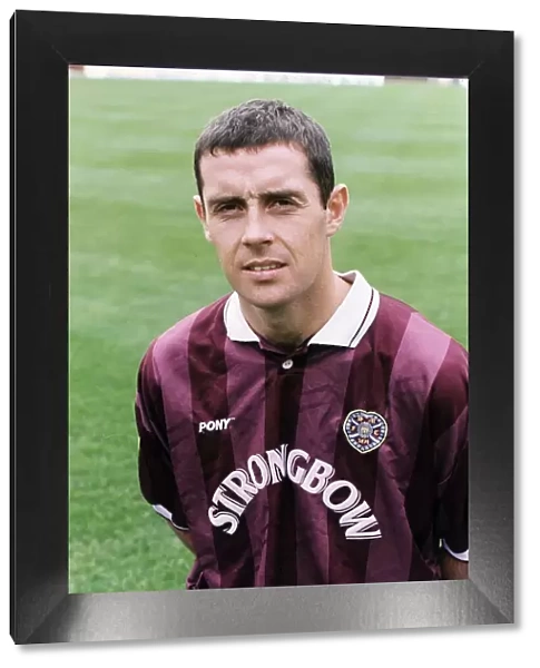 Heart of Midlothian footballer David Weir. August 1996