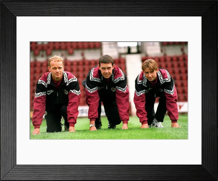 Framed Print : Heart of Midlothian new team signings Jeremy Goss, David Weir Framed Print : Heart of Midlothian new team signings Jeremy Goss, David Weir