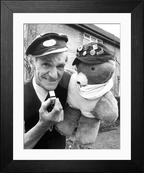 Framed Print : Sixty five year old Eddie Dyke, of Sunderland who is chairman of the South Tynedale Framed Print : Sixty five year old Eddie Dyke, of Sunderland who is chairman of the South Tynedale