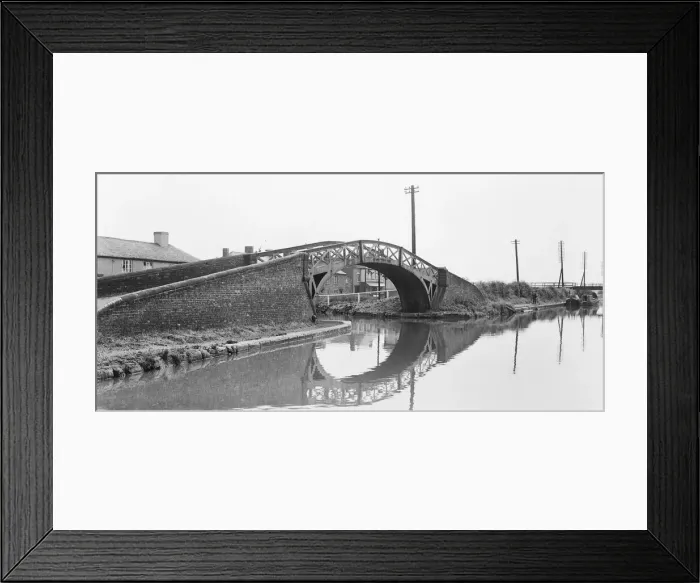 Framed Print : The canal at Hawksbury, South Gloucestershire, Circa 1951 Framed Print : The canal at Hawksbury, South Gloucestershire, Circa 1951
