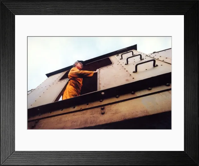 Framed Print : Siemans Micrl Electronics have gifted 10, 000 to the Stephenson Railway Museum to restore
