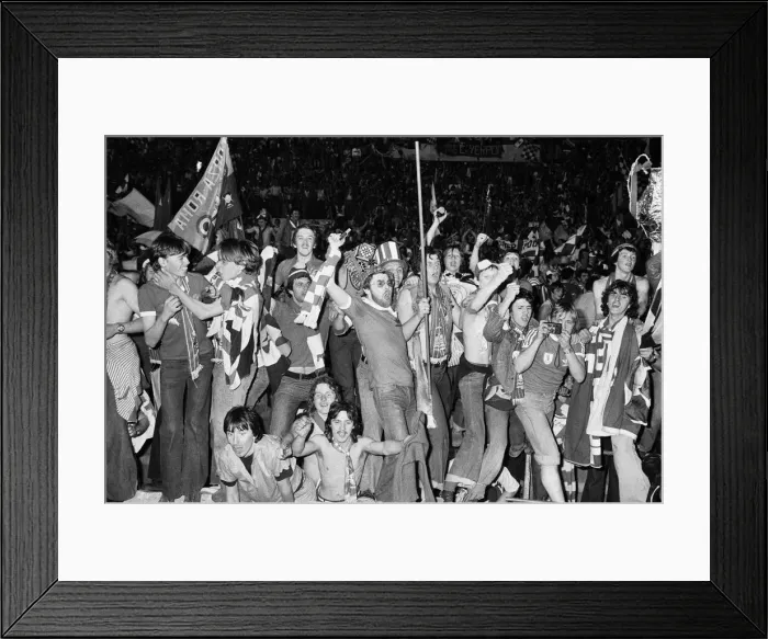 Framed Print : European Cup Final at the Stadio Olimpico in Rome, Italy Framed Print : European Cup Final at the Stadio Olimpico in Rome, Italy