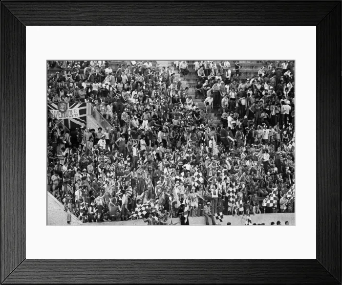 Framed Print : European Cup Final at the Stadio Olimpico in Rome, Italy