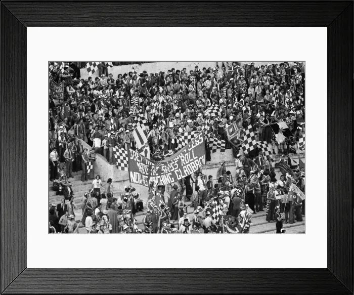 Framed Print : European Cup Final at the Stadio Olimpico in Rome, Italy Framed Print : European Cup Final at the Stadio Olimpico in Rome, Italy