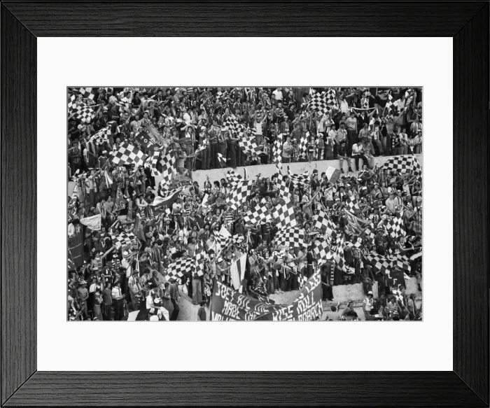 Framed Print : European Cup Final at the Stadio Olimpico in Rome, Italy Framed Print : European Cup Final at the Stadio Olimpico in Rome, Italy