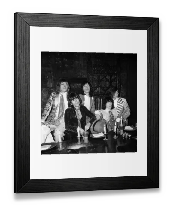 Framed Print : The Rolling Stones launch their Beggars Banquet album at the Elizabethan Room, Gore Hotel Framed Print : The Rolling Stones launch their Beggars Banquet album at the Elizabethan Room, Gore Hotel