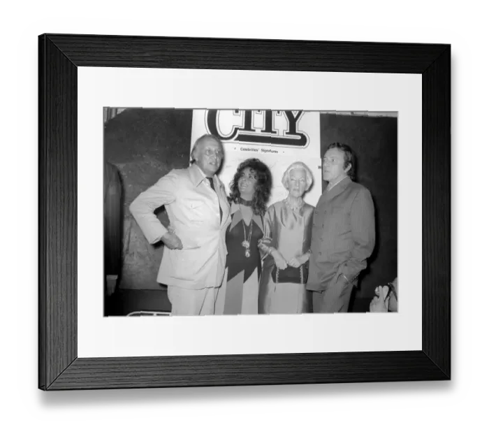 Framed Print : Liz Taylor and Richard Burton attended the film city festival at the Round House Camden Framed Print : Liz Taylor and Richard Burton attended the film city festival at the Round House Camden