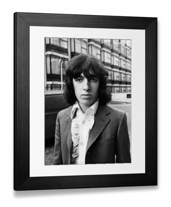 Framed Print : Bill Wyman, Rolling Stones, at the Law Courts London, Divorce, 9th July 1969 Framed Print : Bill Wyman, Rolling Stones, at the Law Courts London, Divorce, 9th July 1969