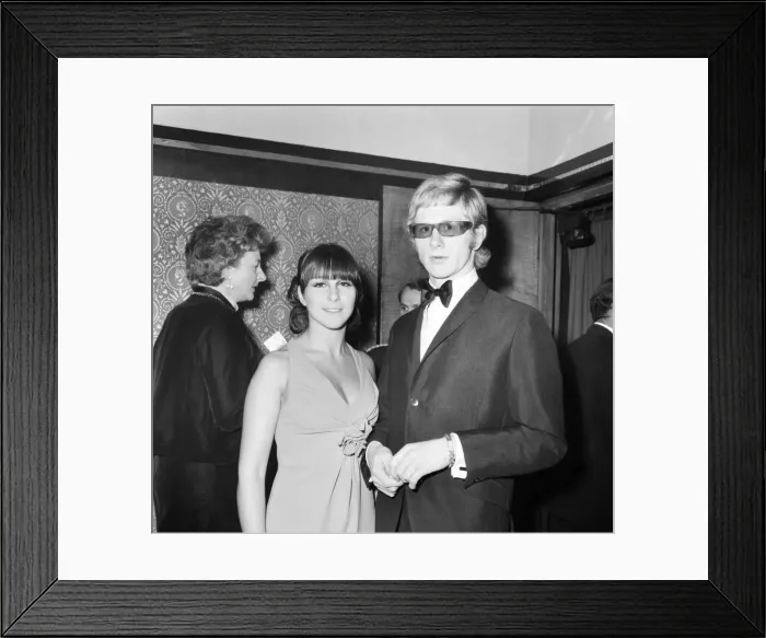 Framed Print : At the opening night of the musical Maggie May on 22 September 1964 at London