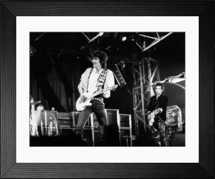 Framed Print : Rolling Stones materialised at Gator Bowl Stadium, Jacksonville for a sell-out concert Framed Print : Rolling Stones materialised at Gator Bowl Stadium, Jacksonville for a sell-out concert